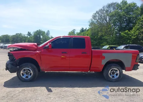 2012 Ram 1500 Slt z USA, uszkodzony, nr VIN 1C6RD7GTXCS151268